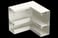 Internal corner 183/72 white R9010 INS5555203 miniature