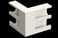 External corner TAS+IH233-2/72 white INS5558403 miniature