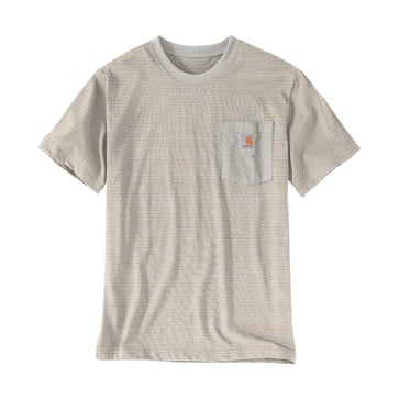 Carhartt Pocket Stripe T-Shirt 106145 lys str L 106145W29-L