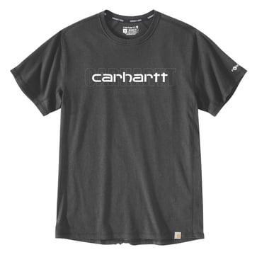 Carhartt Force Logo Graphic T-Shirt 106653 grå str 2XL 106653CRH-XXL