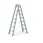 Stepladder, double-sided, 2x7 steps 2,06m 40277 miniature