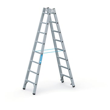 Stepladder, double-sided, 2x8 steps 2,34m 40312