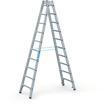 Stepladder, double-sided, 2x10 steps 2,90m 40313