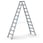 Stepladder double-sided 2x10 steps 41310 miniature
