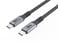 Premium USB-C kabel 3m 20Gbps 100W USB 3.2 2x2 sort USB3.2CC3 miniature