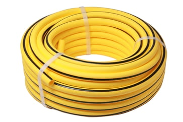 1/2" yellow flex water hose 25 m/roll 85025