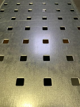 Tool panel/perforated plate 1000x2000mm galvanised 1352