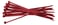 Nylon kabelbindere rød 3,6x141mm 196343 miniature