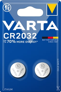 Varta batteri CR2032 2-PAK 6032101402
