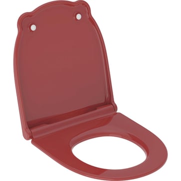 Geberit Bambini WC seat for children: Soft-closing mechanism=yes, carmine red 502.970.FY.1