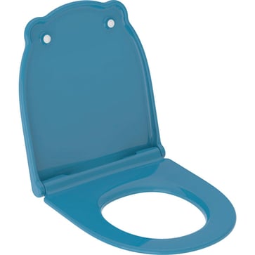 Geberit Bambini WC seat for children: Soft-closing mechanism=yes, ocean blue 502.970.SX.1