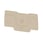 End plate (terminals), 2 mm, dark beige 2874790000 miniature