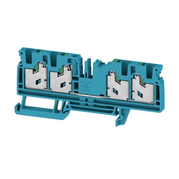 Feed-through terminal block, SNAP IN, 4 mm², 1000 V, 32 A, Number of connections: 4 2874870000