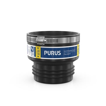 Purus gummikobling Plug-in 100-120/100-105 617842-710