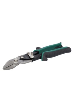 Bahco Right Cut Aviation Shears with Increased Power by Lever Action and Green Colour Coded Handle up to 1.5 mm MA411