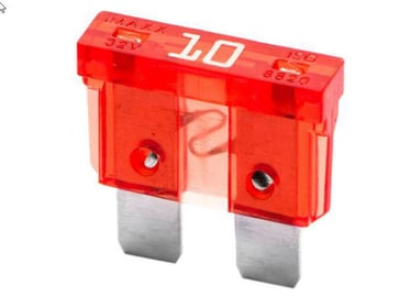 Fuse normOTO 10A 32VDC Red 300-10-951