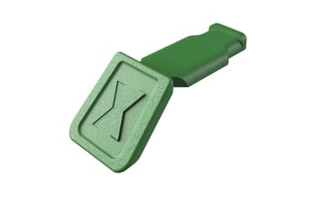 Knipex ColorCode Clips grøn (10 stk) 00 61 10 CG 00 61 10 CG