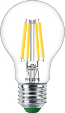 Philips MASTER Ultra Efficient LED Bulb 2.3W (40W) E27 840 A60 Clear Glass 929003623102