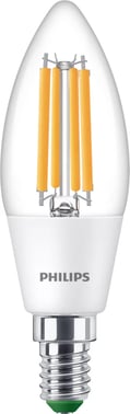Philips MASTER Ultra Efficient LED Candle 2.3W (40W) E14 827 B35 Clear 929003625902