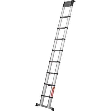 Eco Line Telescopic Ladder 3,8m with stabilizer bar 20138-601