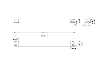 24V LED Driver 240W IP20 - Snappy Long VN600282