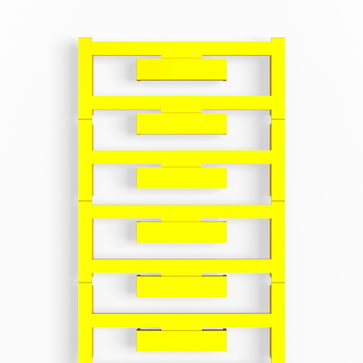 Terminal cover, Polyamide 66, yellow, Height: 33.3 mm, Width: 8 mm, Depth: 11.74 mm 1112950000