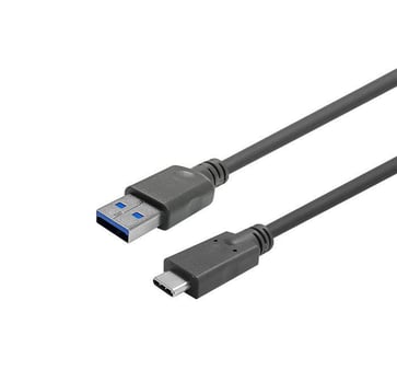 USB-C han - A han kabel 2m sort PROUSBCAMM2
