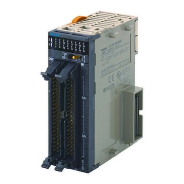 Digitale I/O-enhed, 32x24VDC indgange, 32xtransistor udgange, NPN, 0,5A, 12 til 24VDC, 3,2AmAx, 2xMIL40 stik (ikke inkluderet) CJ1W-MD263 156856