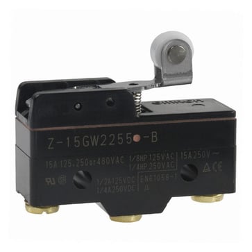 short hinge roller lever SPDT 15A drip-proof  Z-15GW2255 144235