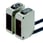 Fotoaftaster, gennemgående bjælke, metalhus, IP69K, 15m, NPN, 2m kabel E3ZM-T61 2M 223483 miniature