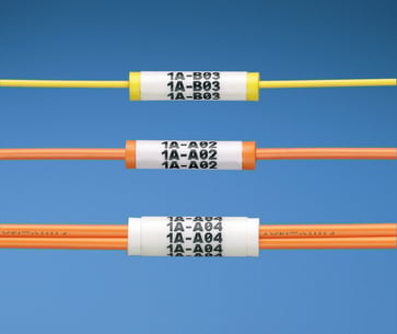 Label hylse for 2mm simplex ledning NWSLC-2Y