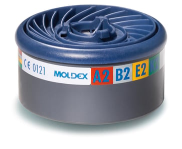 Moldex EasyLock gasfilter 9800 01 A2B2E2K2 8 stk 980001
