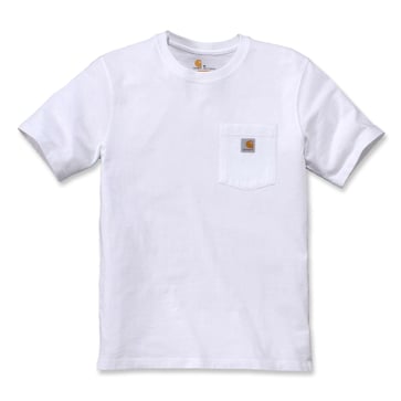 CH T-Shirt Workw. Pocket 103296 Hvid L 103296100-L