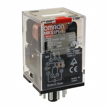 plug-in 11-pin 3PDTmech indicatormKS3PI-5 AC110 BY OMZ 376749