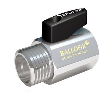 Ballofix w / handle female / male gunmetal chrome 1/2 83154500-226002