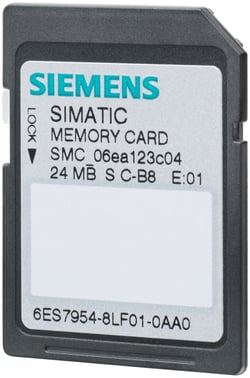 S7 memory card  32 GB TIL S7-1200 S7-1500  og ET200SP 1500 CPU 6ES7954-8LT03-0AA0