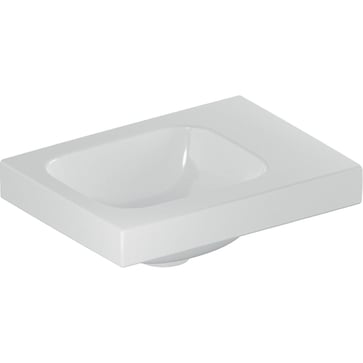 Geberit iCon Light hand rinse basin f/furniture, 380 x 280 mm, white porcelain KeraTect 501.830.00.4
