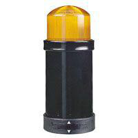 Harmony XVB Ø70 mm lystårn, lysmodul med blitzlys på 5 joule og 230VAC i orange farve XVBC6M5