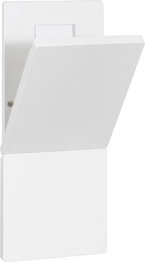 LK front doors with sealing strip without reading pane white 169A1109