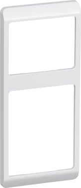 OPUS66 - frame combi - 2.5 module - vertical - white 500N6307