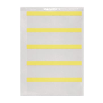 Klæbemærke polyester gul 18MM/Ø5-7MM 1695711687