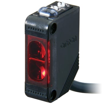 Fotoaftaster, retroreflekterende, 4m, DC, 3-leder, PNP (kræver reflektor & beslag) E3Z-R81 10M OMS 339269