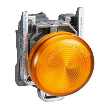 Signallampe komplet orange 230-240 VAC med LED ATEX XB4BVM5EX