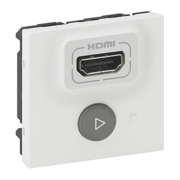 Mosaic AV HDMI præsentationsinput 2M hvid 78912