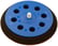 Backing pad/support pad 125 SF H8 5/16 122642-33 MED-561SO 943955 miniature