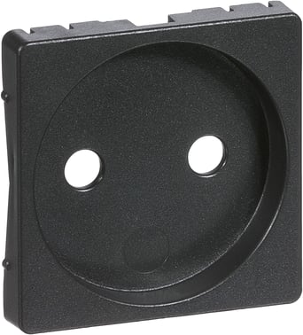 LK FUGA cover for socket - 1 m - 2P-E - charcoal grey 530D8801