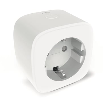 Smart plug, sidejord, Niko Home Control, 16A/250V 552-80698