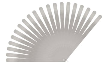 Søgerblade 0,05-1,00 mm (20 blade) 200 mm med cylindrisk afrunding og 13 mm bredde 10585200