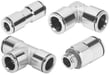 NPQM - Push-in fittings forniklet