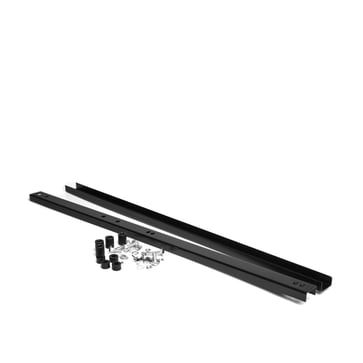 Blika Blackbolt fitting for toolpanels/VBB-1.15 and VBB-1.20 RAL 9005 141F0037-11-9005